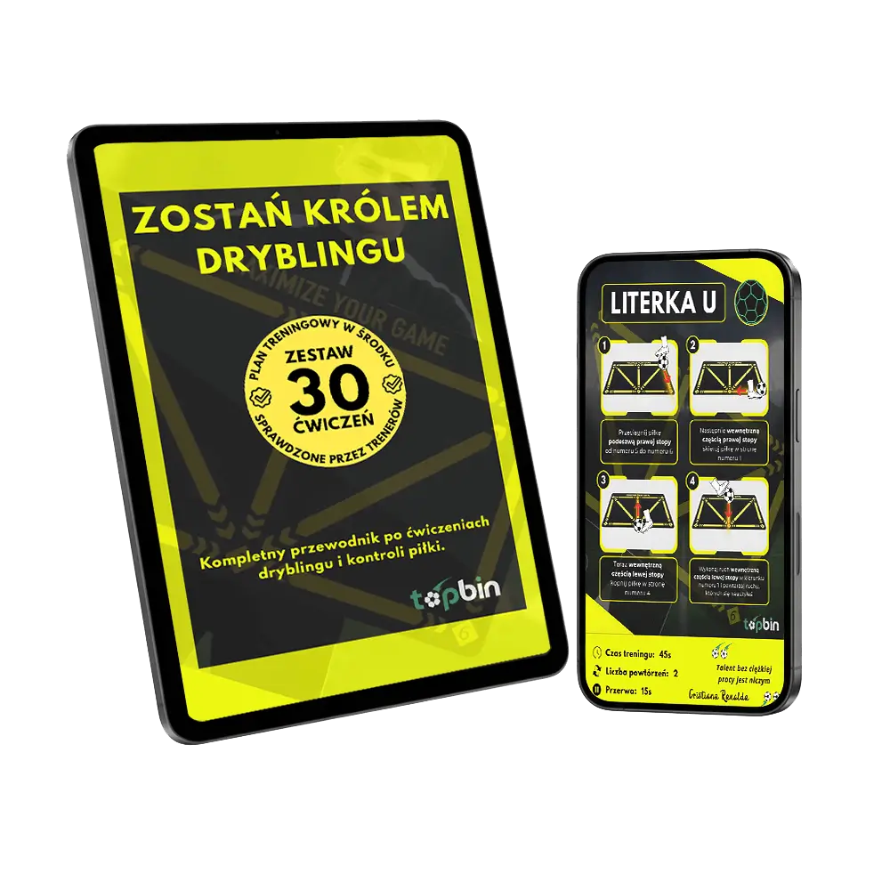 Zostań Królem Dryblingu - Kompletny plan treningowy do mat Dribblz Topbin