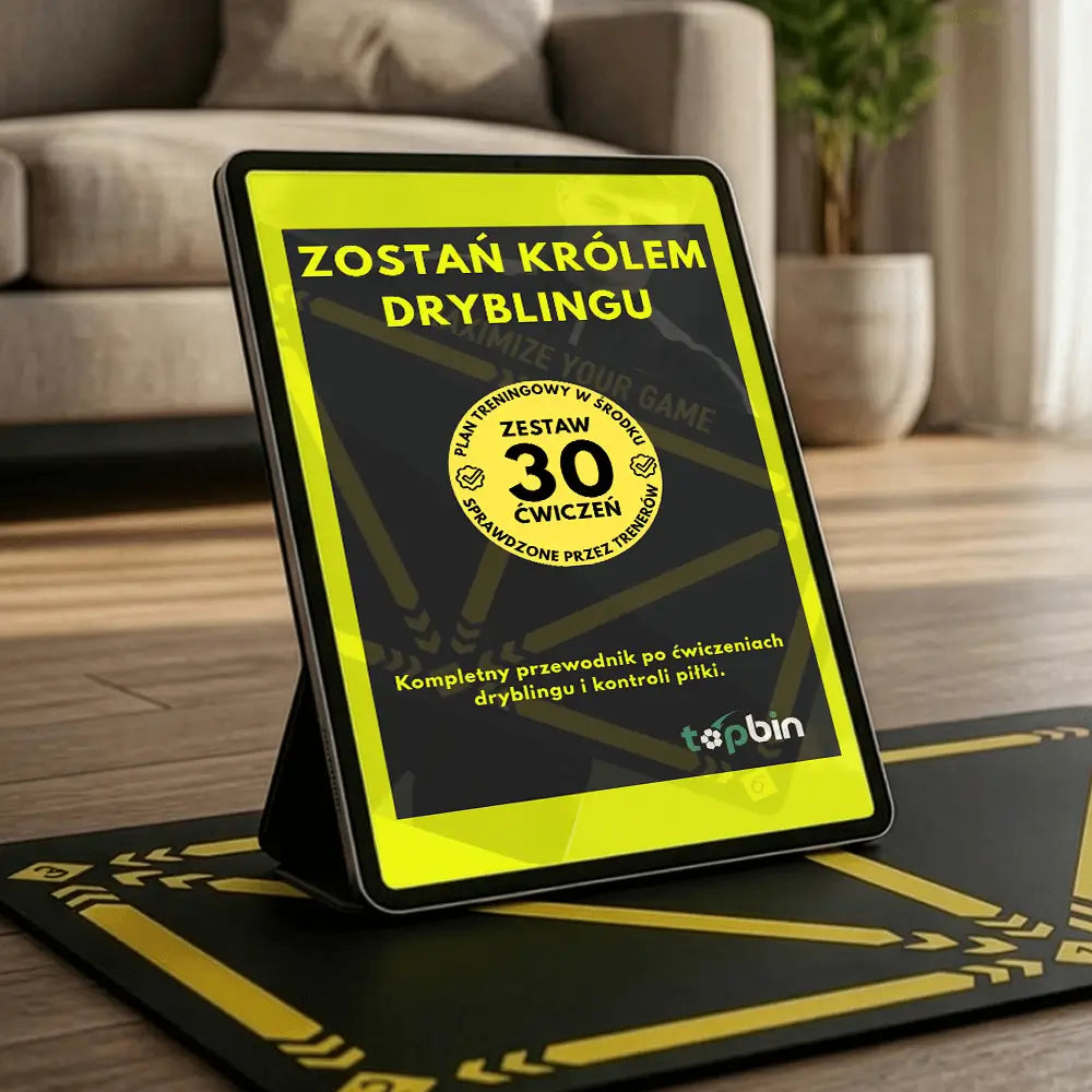 Zostań Królem Dryblingu - Kompletny plan treningowy do mat Dribblz Topbin