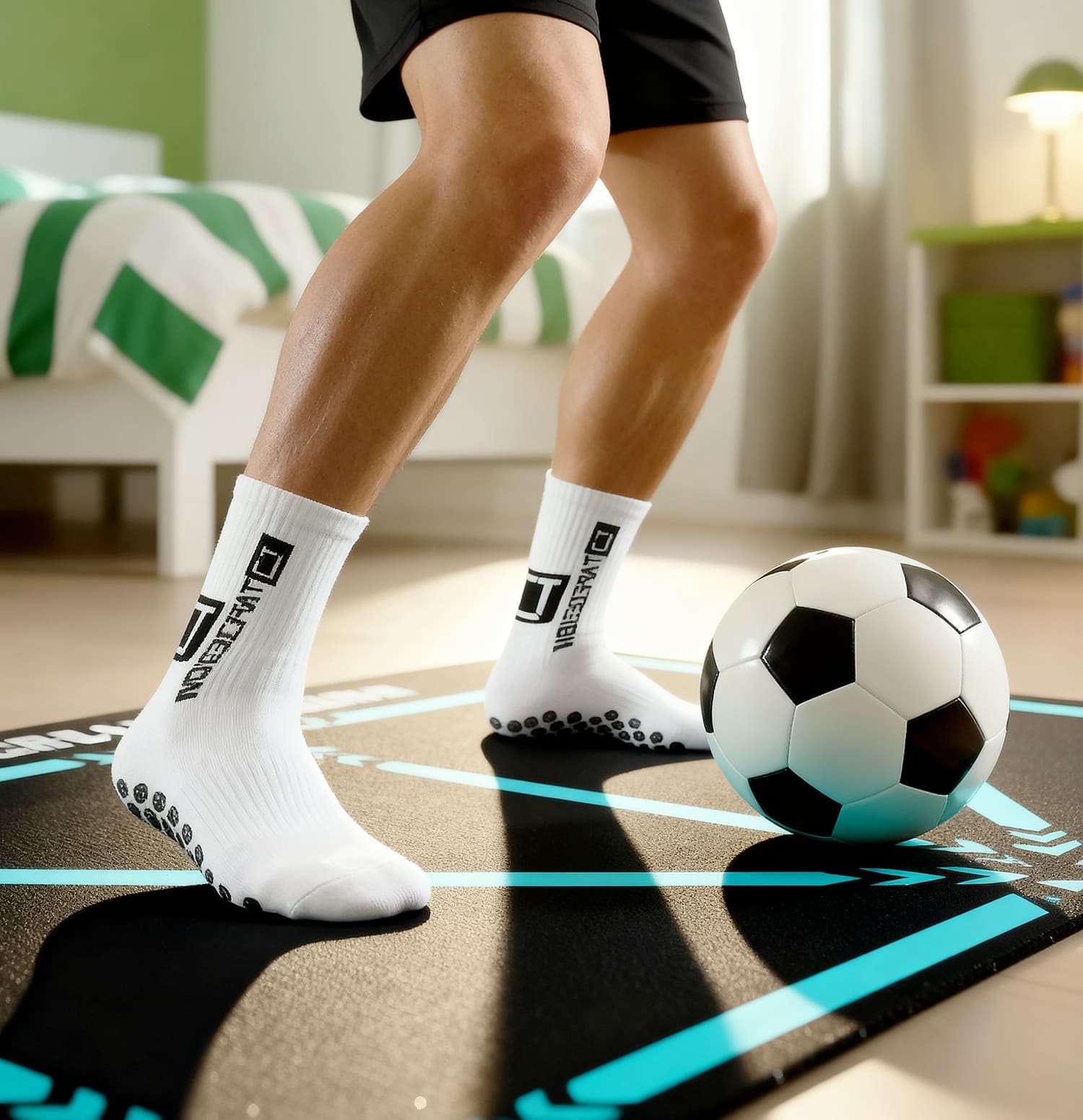 Trening dryblingu na macie Dribblz w pokoju