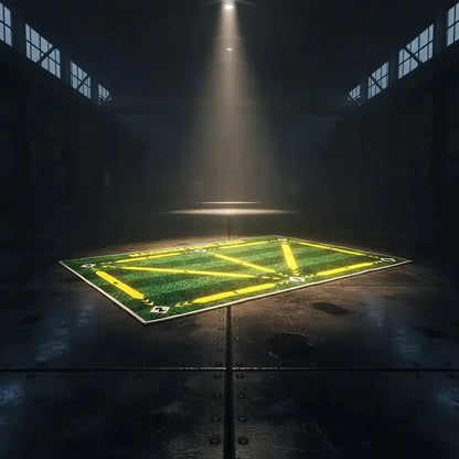 Mata treningowa do dryblingu Dribblz Lite Yellow - Topbin